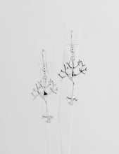 Load image into Gallery viewer, Sterling Silver Neuron Earrings