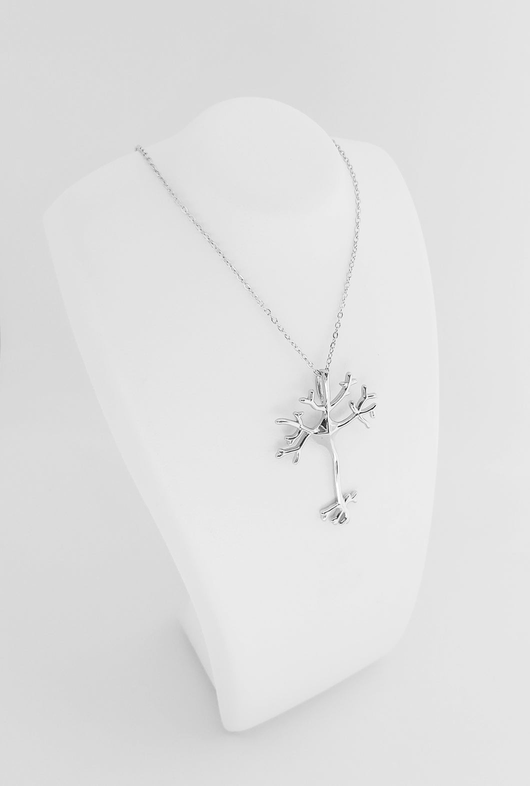 Sterling Silver Neuron Necklace