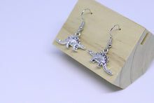 Load image into Gallery viewer, Small Dinosaur Earrings