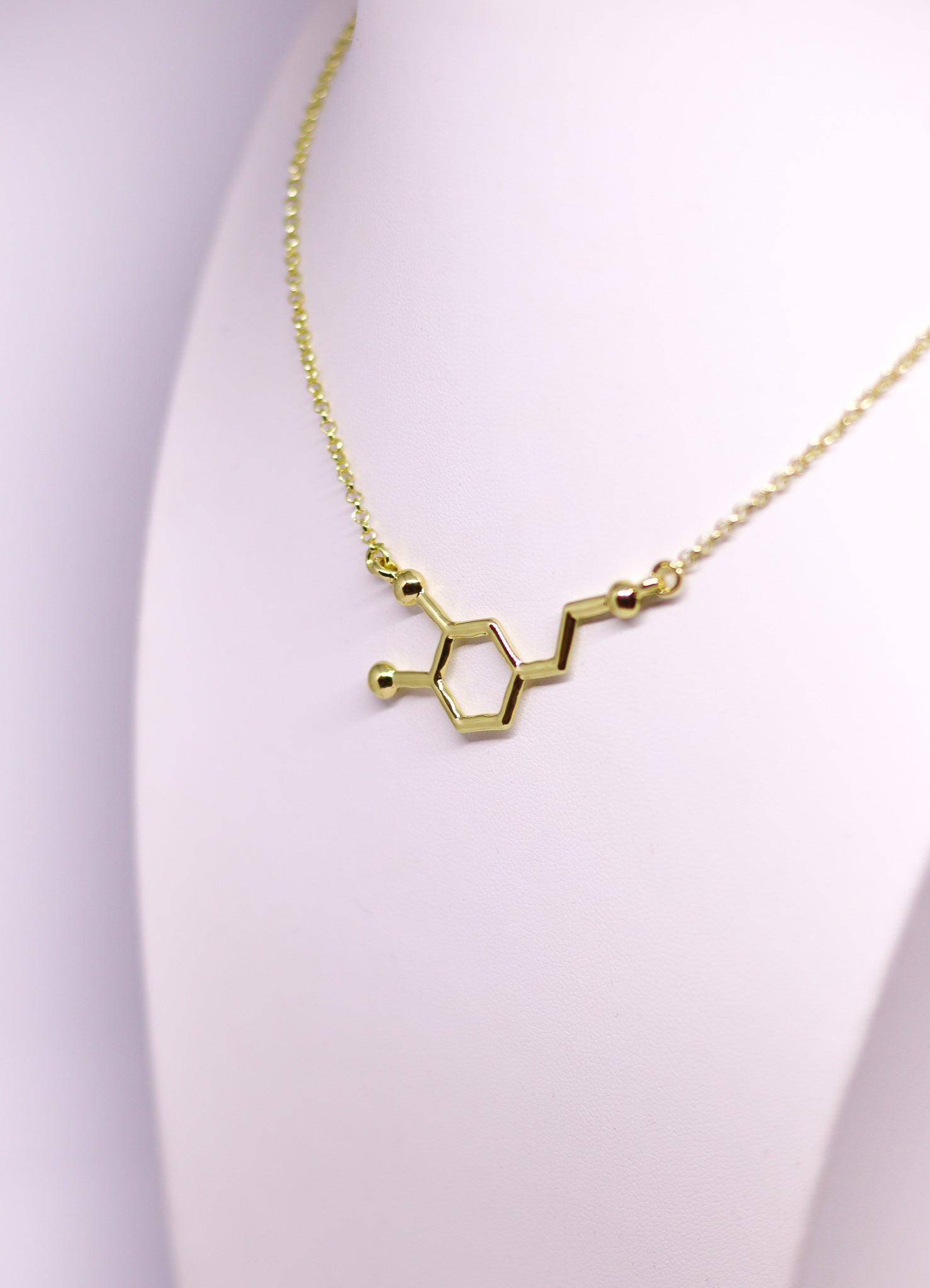 Dopamine Necklace – Silver Science